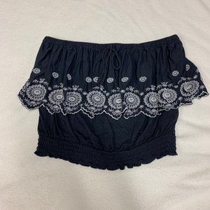 American Eagle Flowy Tube Top